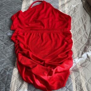 SHEIN Vibrant Red Dress